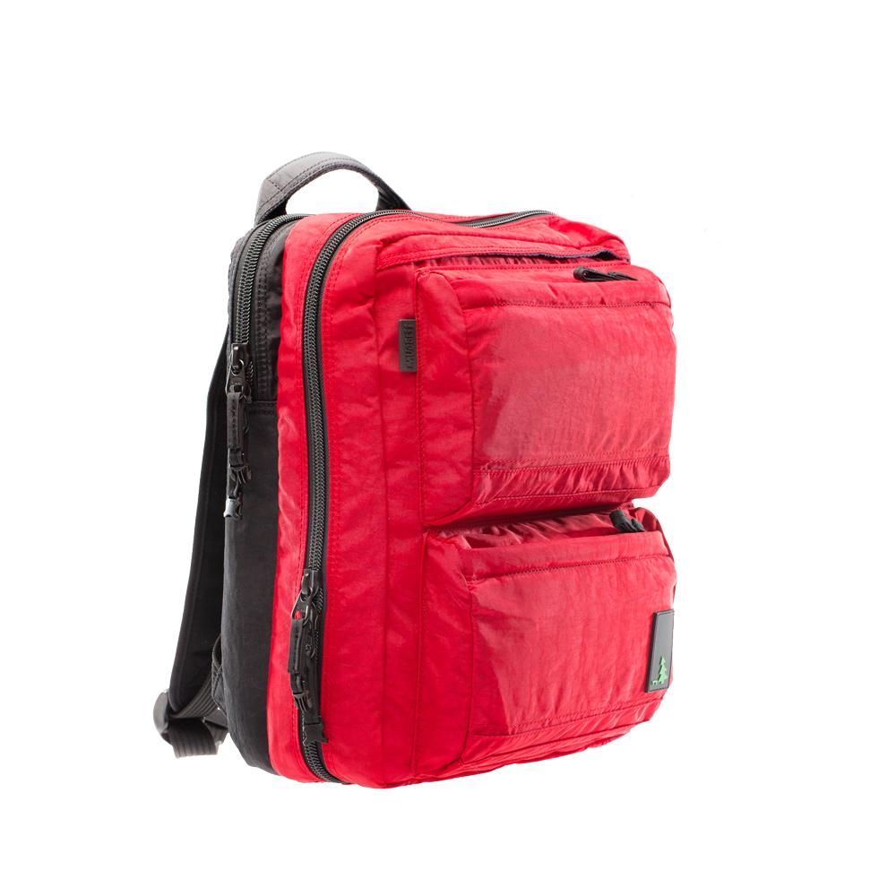 Mueslii travel backpack with separate clothes and laptop compartments, 2 front pocket.